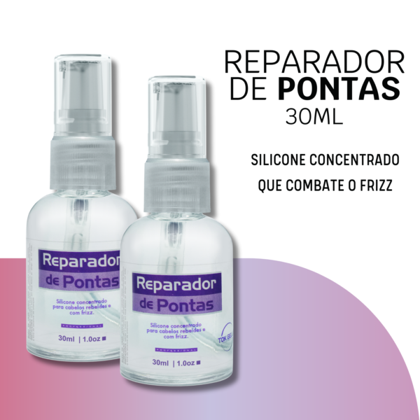 Reparador de Pontas com SILICONE CONCENTRADO 30ML