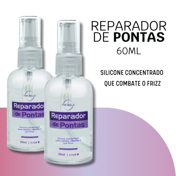 Reparador de Pontas com SILICONE CONCENTRADO 60ML