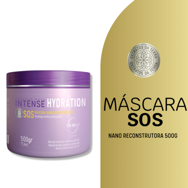 SOS MÁSCARA NANO RECONSTRUTORA 500ml